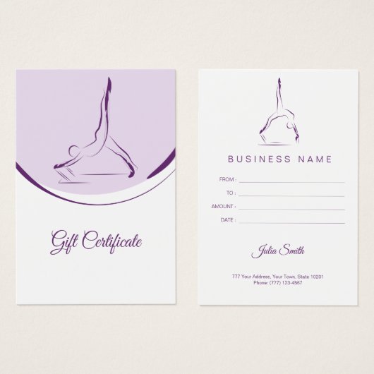 改革者に対する二つのピラティスのポーズ |色 (正面&裏面)