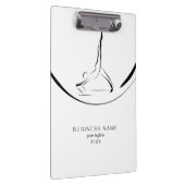 改革者に対する二つのピラティスのポーズ |色 クリップボード (右)