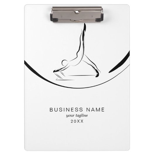 改革者に対する二つのピラティスのポーズ |色 クリップボード (正面)