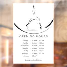 改革者のピラティス ウィンドウサイン