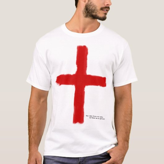 改革運動-寺院の騎士 Tシャツ (正面)