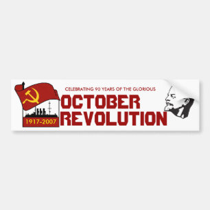 改革90年の10月の バンパーステッカー