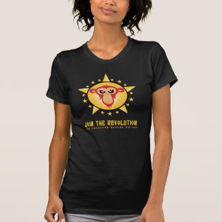 改革-女性--を結合して下さい Tシャツ