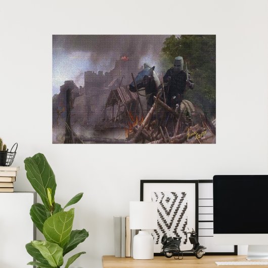 攻城遮断器 ポスター (ホームオフィス)