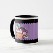 攻撃されるかわいいのカップケーキ! マグカップ (正面左)