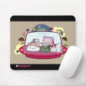 攻撃されるかわいいの寿司! マウスパッド (マウス)