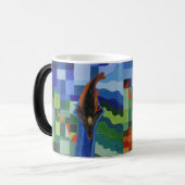 攻撃されるヒクイドリ族 モーフィングマグカップ (正面左)