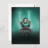 攻撃ロボット ポストカード (正面/裏面)