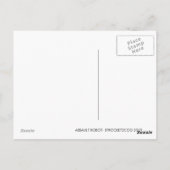 攻撃ロボット ポストカード (裏面)