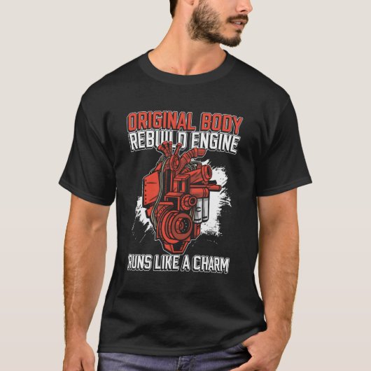 攻撃後の回復とバイパス回復 Tシャツ (正面)
