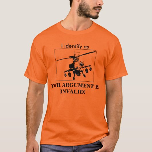 攻撃用ヘリコプター! Tシャツ (正面)