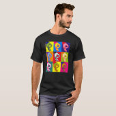 攻撃的な楽しみと侮辱的な芸術的なアパレルサークルG Tシャツ (正面フル)