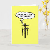 攻撃的な金曜日 カード (黄色い花)