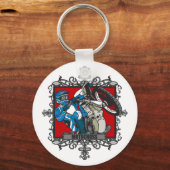 攻撃的モトクロス キーホルダー (正面)