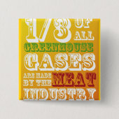 攻撃肉! 缶バッジ (正面)