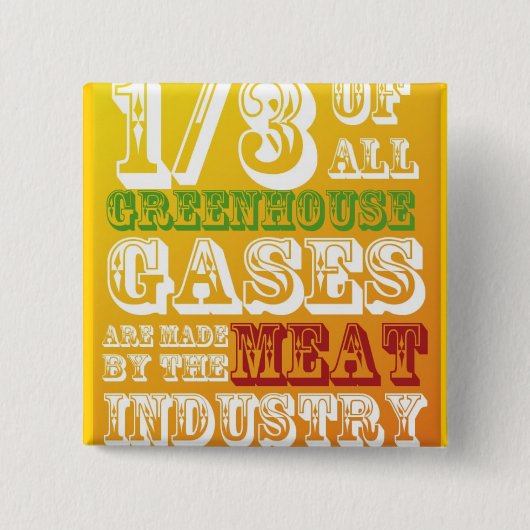 攻撃肉! 缶バッジ (正面)