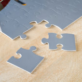 攻撃開始日の印飛行のP-51Dのムスタングの戦闘機 ジグソーパズル (側面)