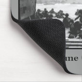 攻撃開始日の絵画のビーチに押しかけること マウスパッド (コーナー)