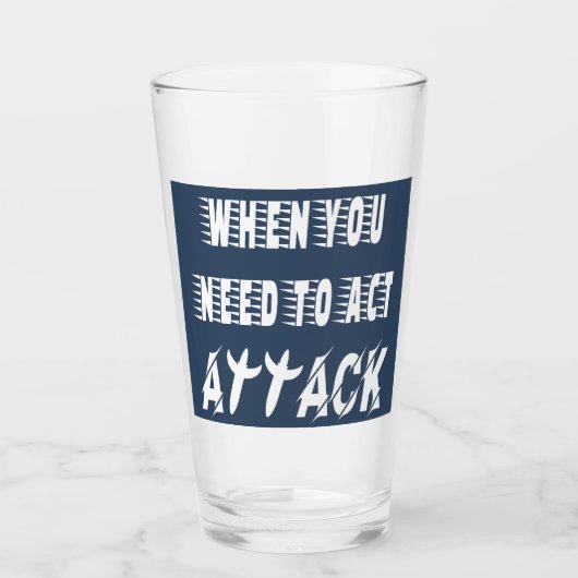 攻撃 タンブラーグラス (正面)