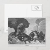 攻撃 ポストカード (正面/裏面)