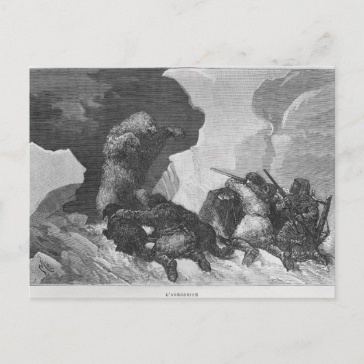 攻撃 ポストカード (正面)