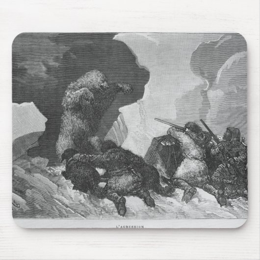 攻撃 マウスパッド (正面)