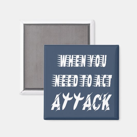 攻撃 マグネット (正面/裏面)