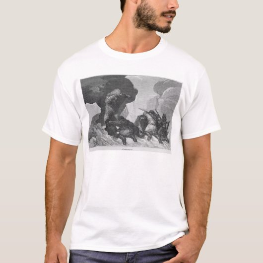 攻撃 Tシャツ (正面)