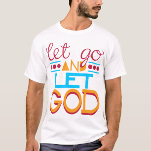 放して下さい及び神を許可して下さい Tシャツ