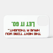 放して Case-Mate iPhoneケース (裏面 (横))