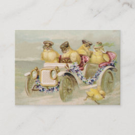 放し飼いの養鶏場の名刺 名刺