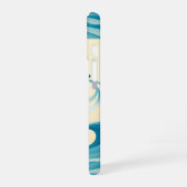 放し、流す – 優しい癒しの引用文 iPhone 16ケース (左側面)