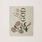 放し、許可して下さい神(回復引用文)を ジグソーパズル (縦)