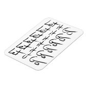 放せ!やる気を起こさせる書引用文 マグネット (左側)