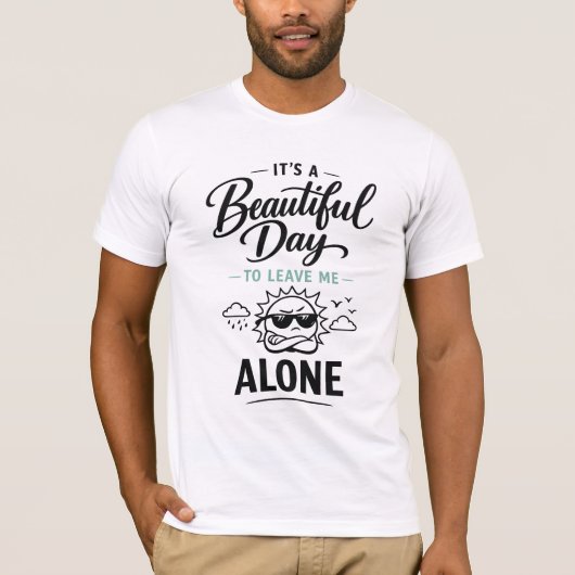 放っておいてください Tシャツ (正面)