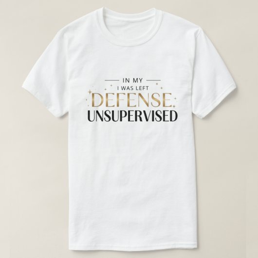 放っておかれたから悪かったね 面白い レトロ Tシャツ (デザイン正面)