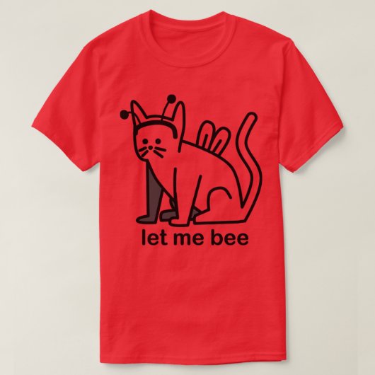 放っておく Tシャツ (デザイン正面)