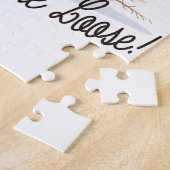 放任されたアメリカヘラジカ! ジグソーパズル (側面)