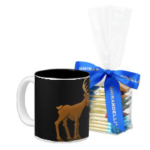 放任されたアメリカヘラジカ