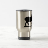 放任されたアメリカヘラジカ トラベルマグ (中央)