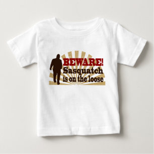 放任されたサスカッチ ベビーTシャツ