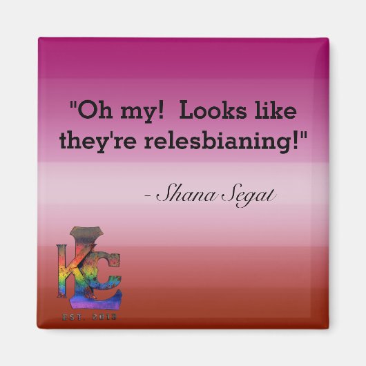 放出引用文磁石 マグネット (正面)