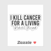 放射おもしろいセラピスト シール (シート)