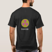 放射および生物学的災害［有害物質］暗いT Tシャツ (裏面)