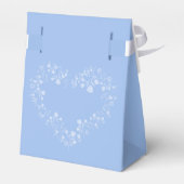 放射きらめく春開花結婚の フェイバーボックス (裏面サイド)