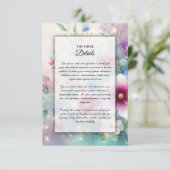 放射きらめく春開花 エンクロージャーカード (スタンド正面)