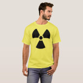 放射のロゴ Tシャツ (正面フル)