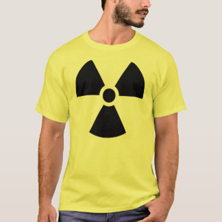 放射のロゴ Tシャツ