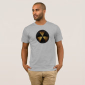 放射のロゴ Tシャツ (正面フル)