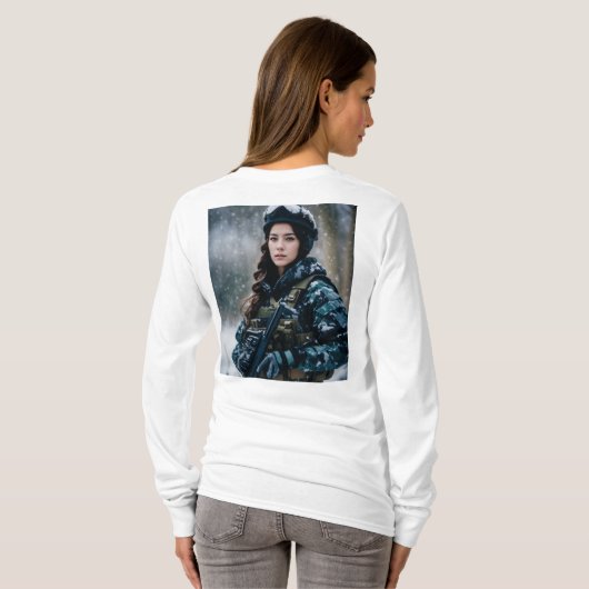 放射の反乱 Tシャツ (裏面フル)